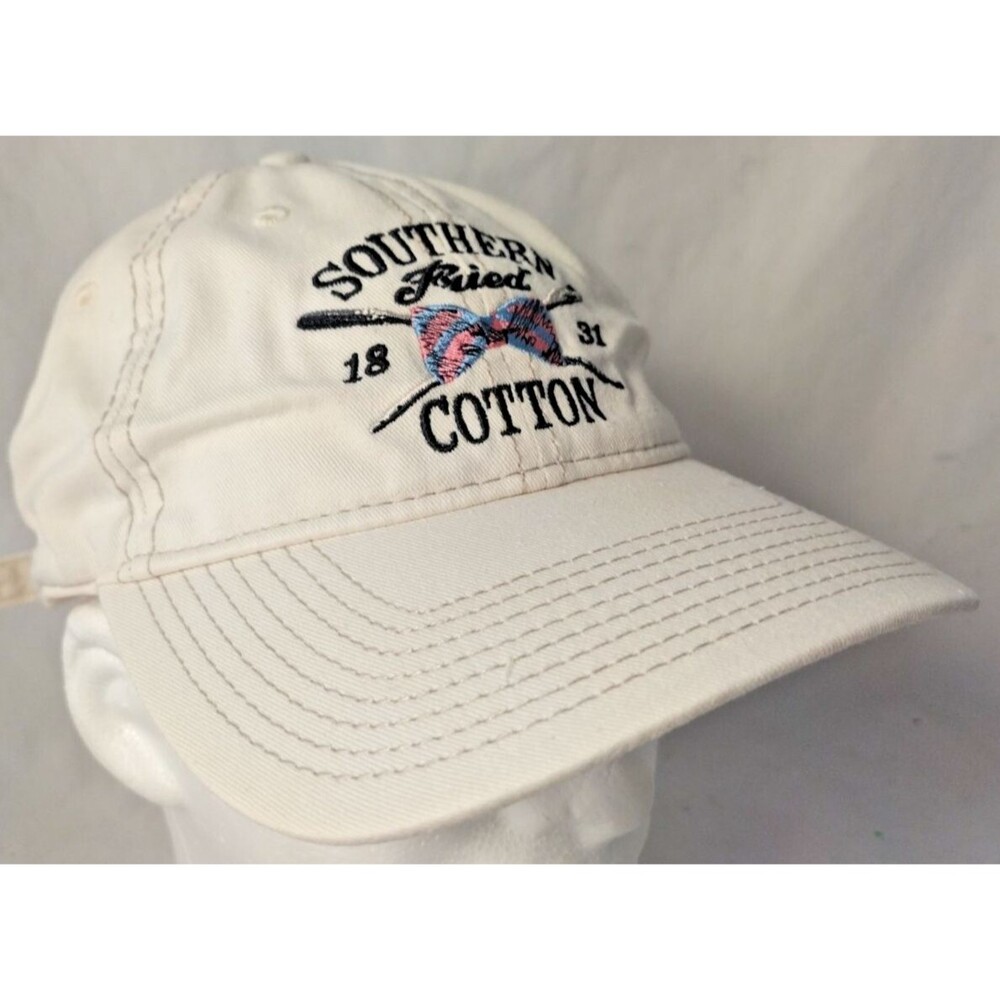 Southern Fried Cotton 1831 Oars/Bow Tie Adjustable Strapback Hat/Cap-EXCELLENT!